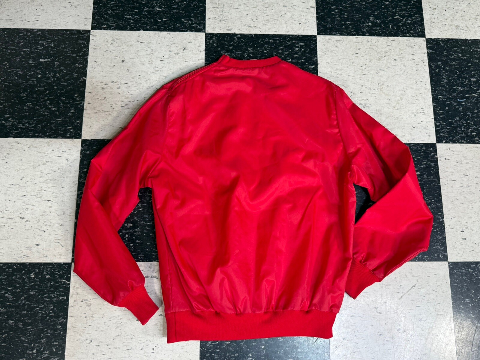 Vintage 60s Stephens College West Wind Satin Jacket Women’s Size M Bomber USA