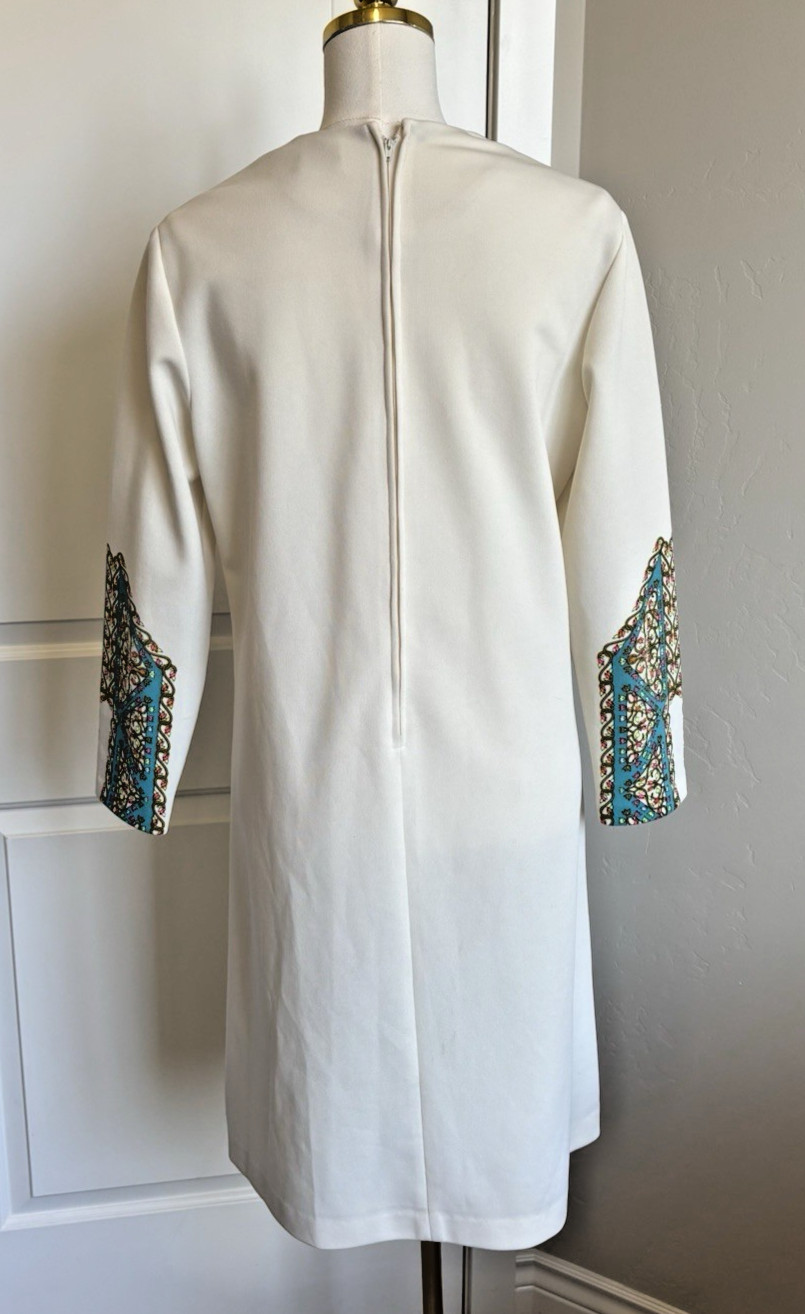 Mr. Dino Vintage 1960’s Mod Shift Dress Geometric Print See Notes 4 Measurement