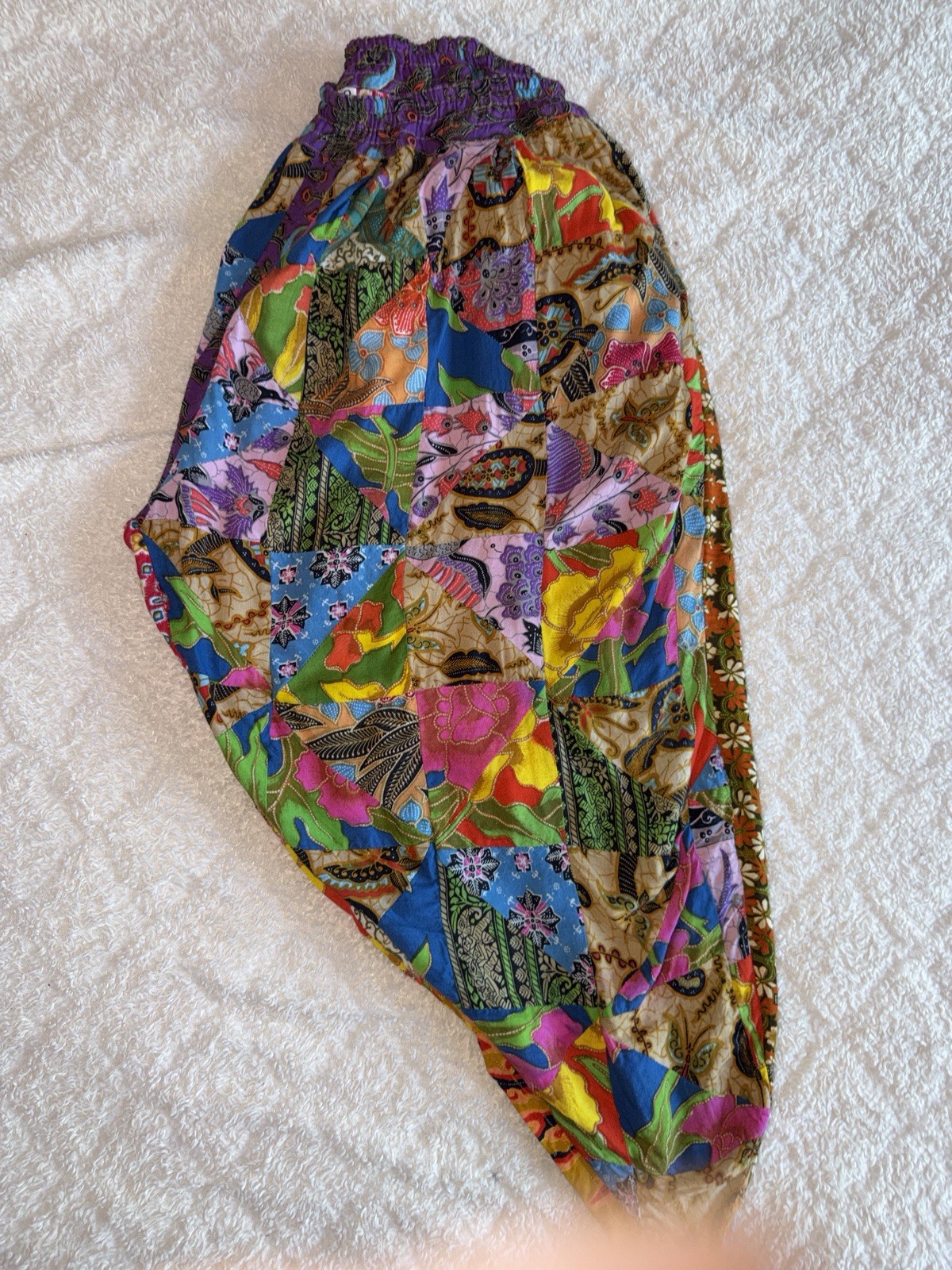 Vintage 90’s “Hammer” Harem Patchwork Unisex Contemporary Casuals Pants