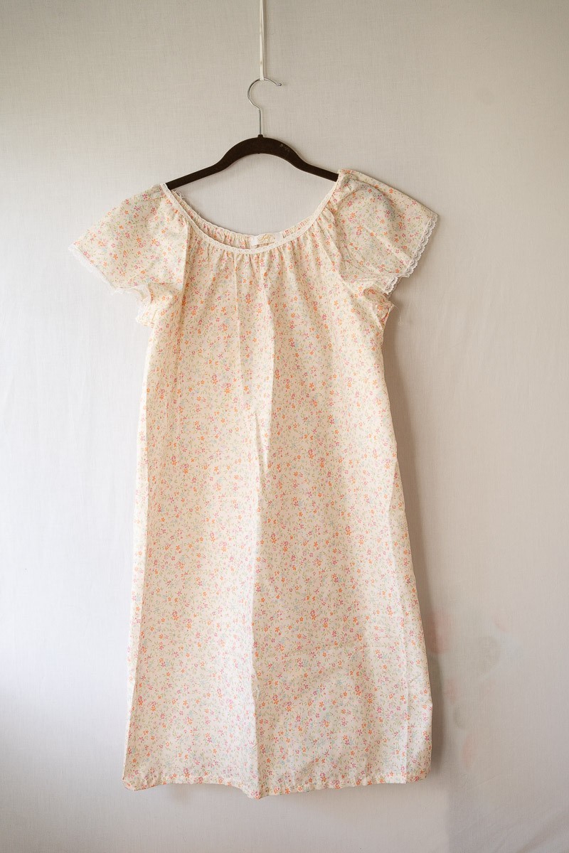 Sears Katz usa nightgown NWOT ditsy floral nightgown womens L