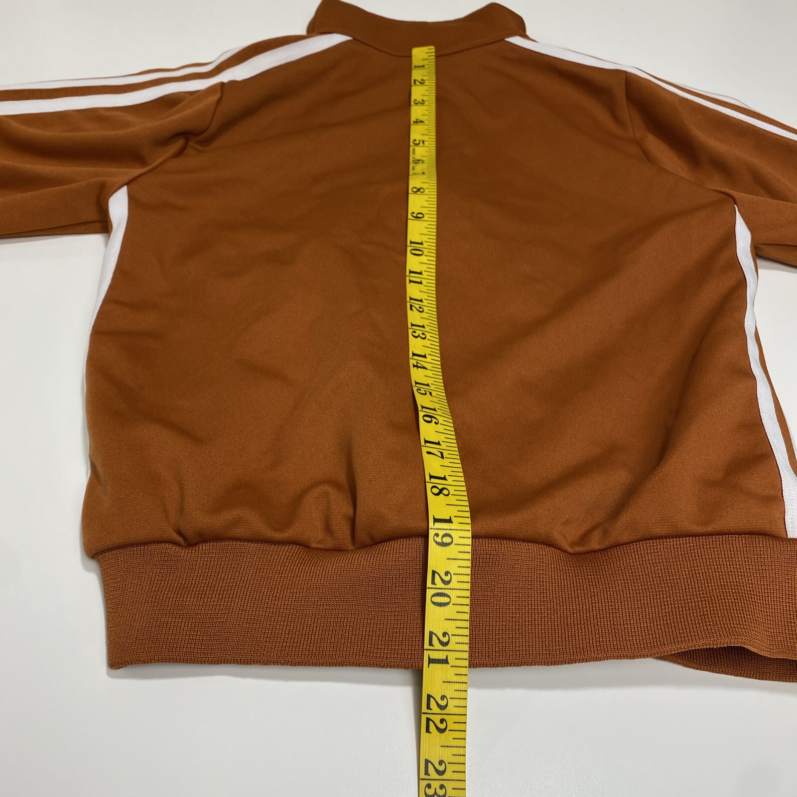 Vintage Varsity Spirit Fashions Cheer Full Zip Jacket Sz S Orange Made in USA
