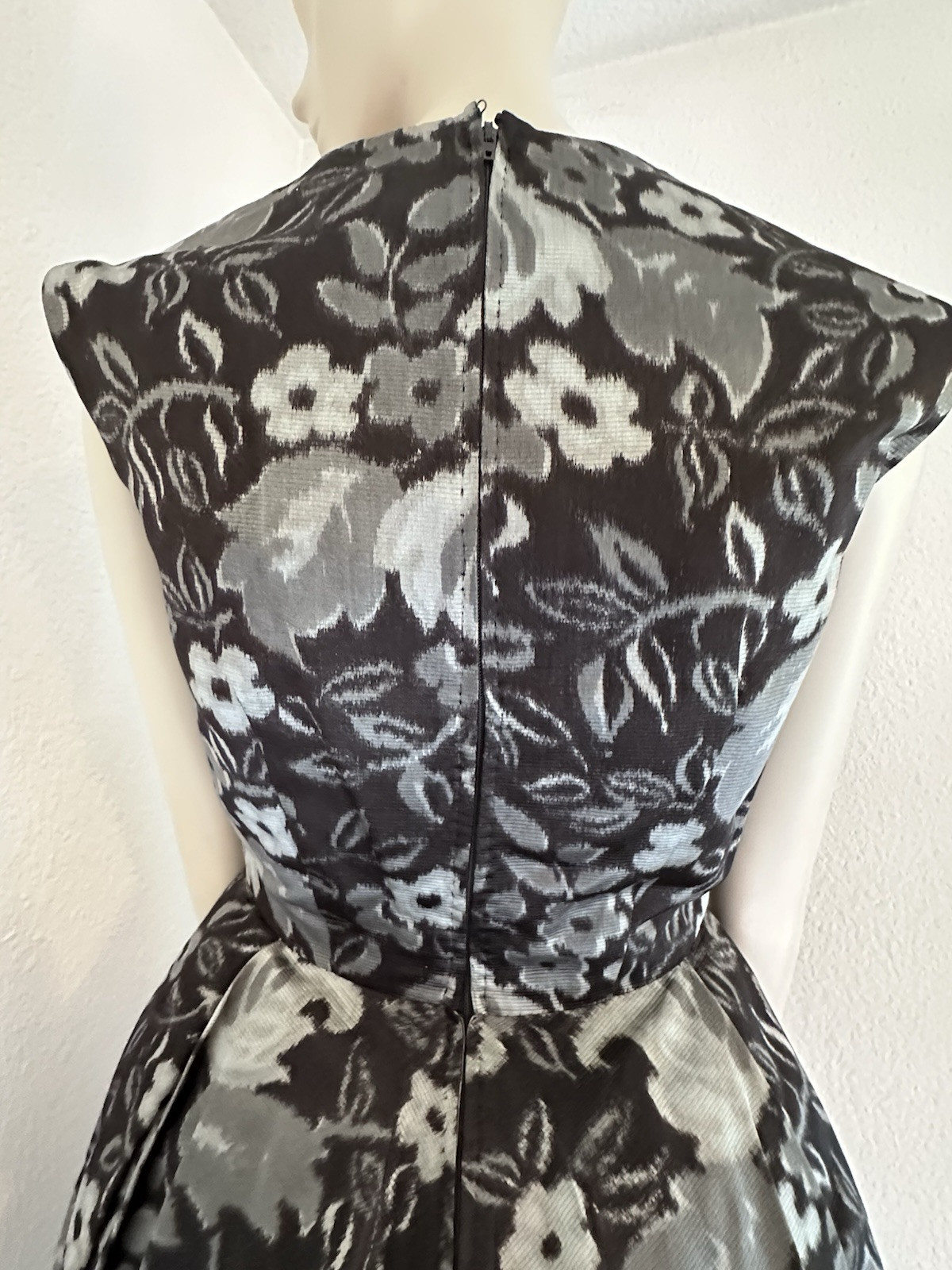 Vintage PIERRE BALMAIN SILK FAILLE BUBBLE HEM w/BOWS!! COCKTAIL DRESS JACKET SET