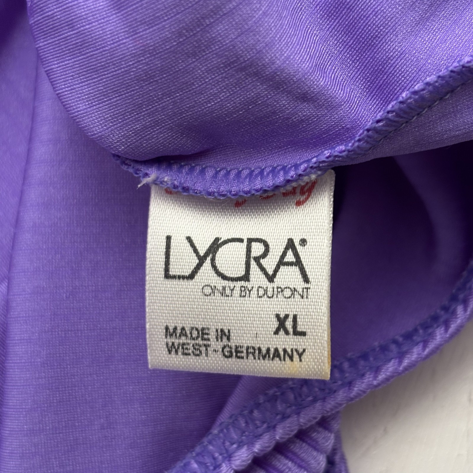Candy Jay Lavender Leotard 80s-90s / Retro Aerobics / West Germany / XL