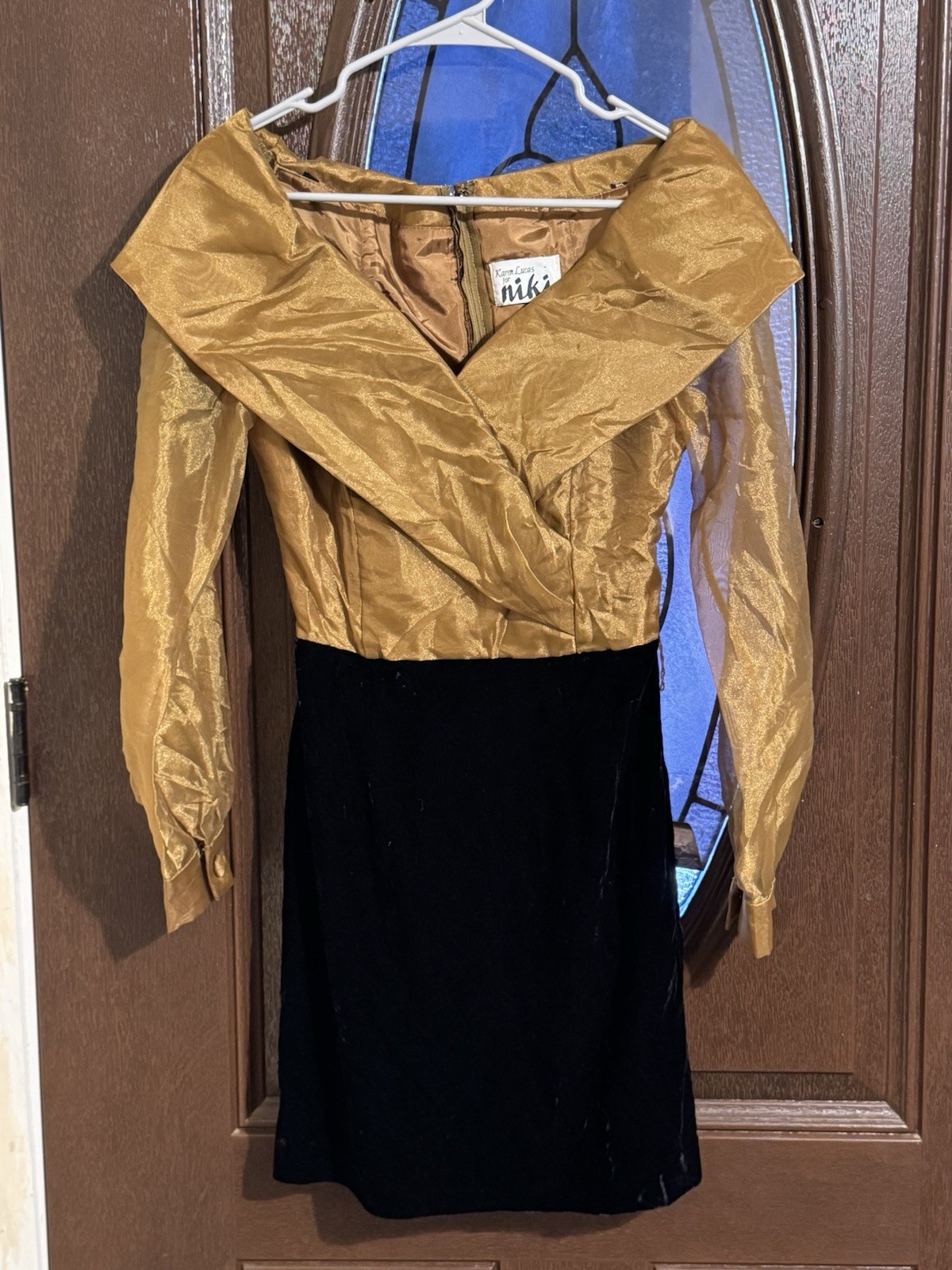 Vintage Karen Lucas For Nikki Mini Dress Sz 6