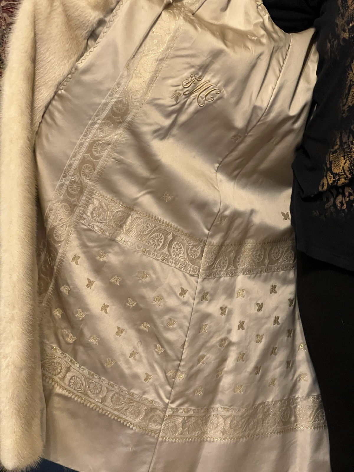 Vintage 1967 Special Order Genuine Blonde Mink Coat- 16 Full Skins-silk Lining
