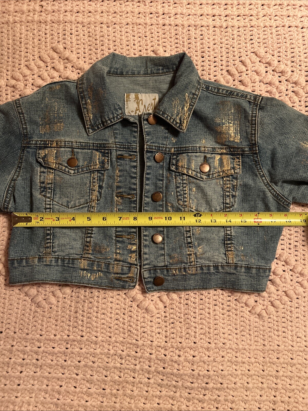 Vintage Crest Jeans Denim Outfit “70s – 80’s Costume”