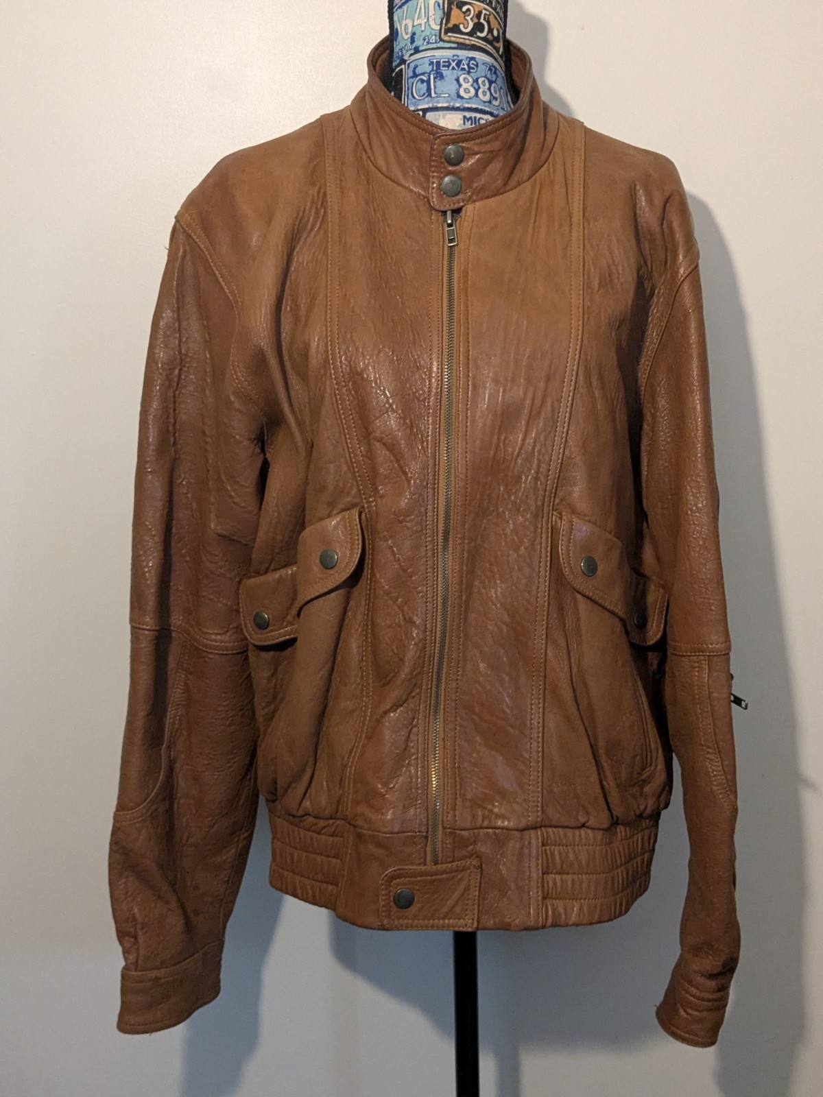 Vintage Leathers by Jeffery Men’s Jacket Size 44