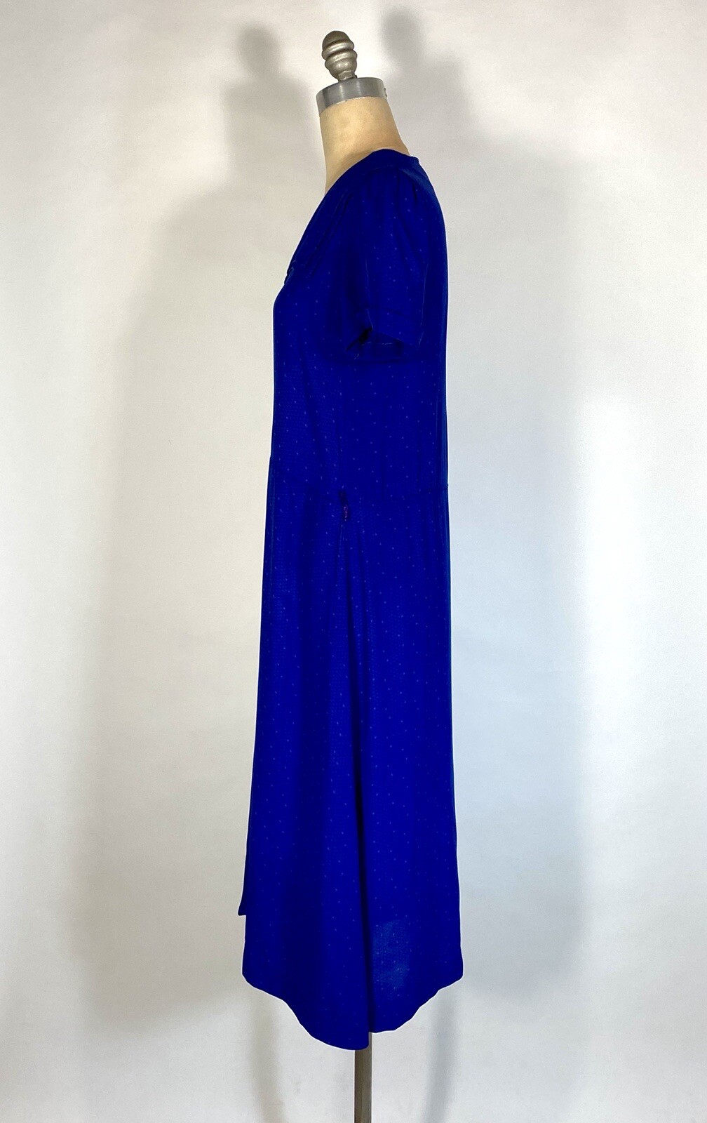 Vintage 1980’s-does-1920’s violet shift dress Jane Shaffhousen for BELLE FRANCE