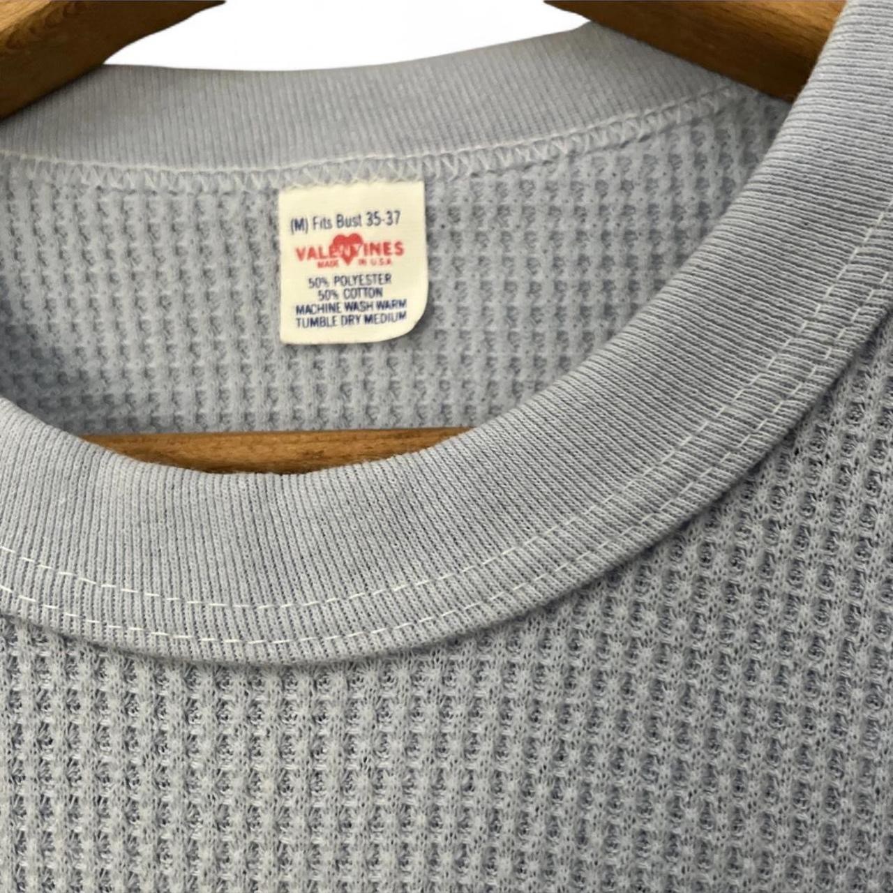 Vintage Sturgis Rally 1995 Women’s Medium Biker Graphic Thermal Top Blue