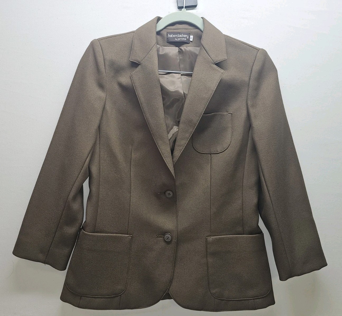 Vintage Haberdashery by Personal Wool Jacket Womens Sz 6 Academia 90s Minimalist