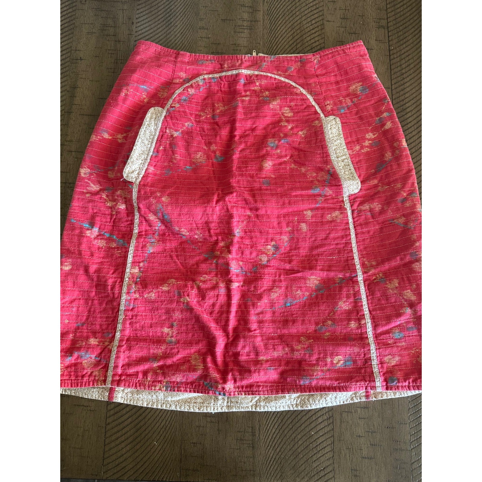 REVERSIBLE Noa Noa Quilted Cotton Skirt – Boho Cottagecore
