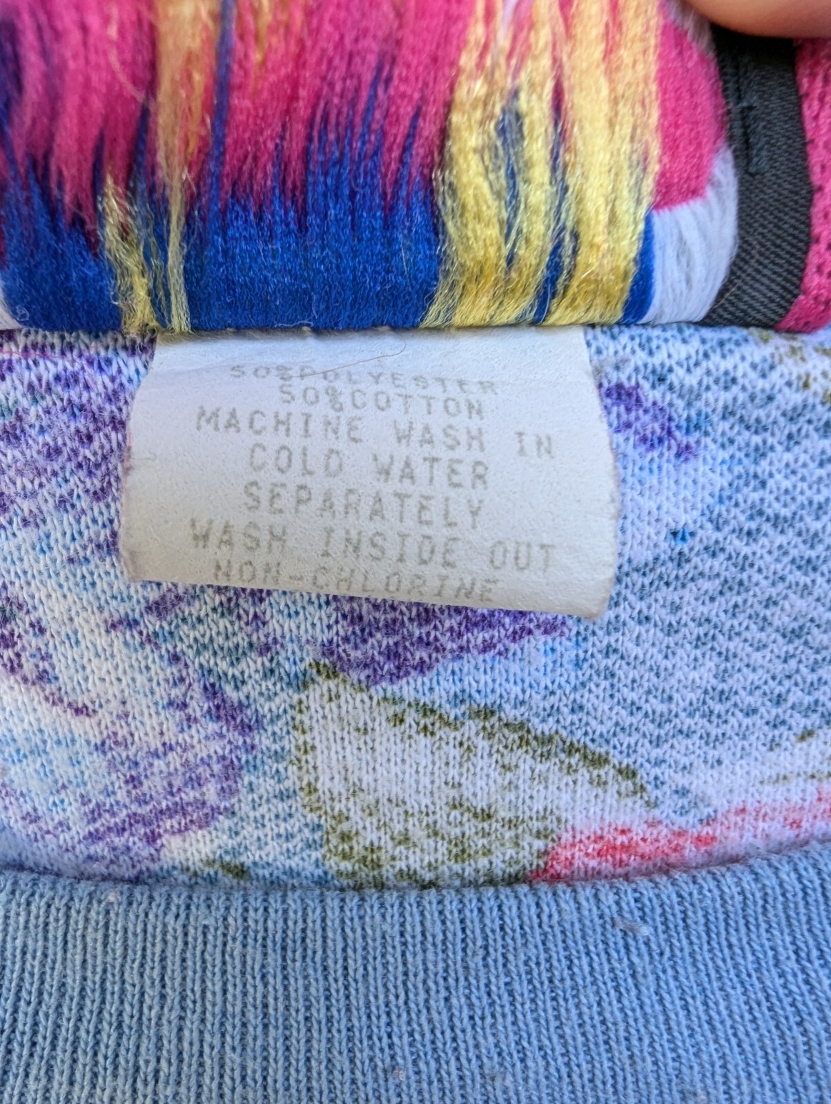 VTG 90s Casual News By Ronnie Floral All Over Pattern Sweater Women Size Medium