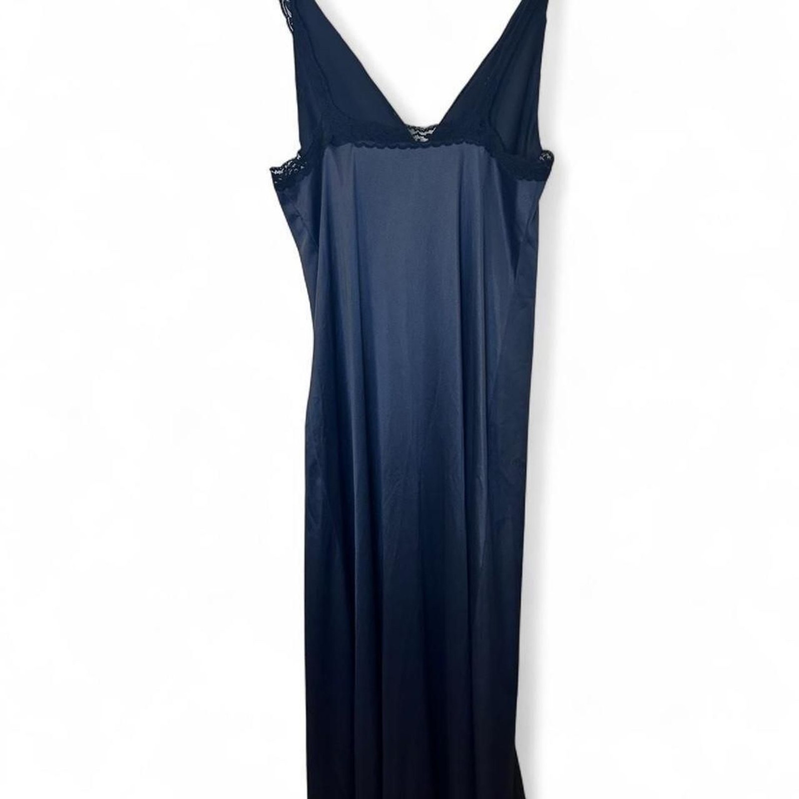 Glydons of Hollywood Vintage Glam Black Night Gown Negligee