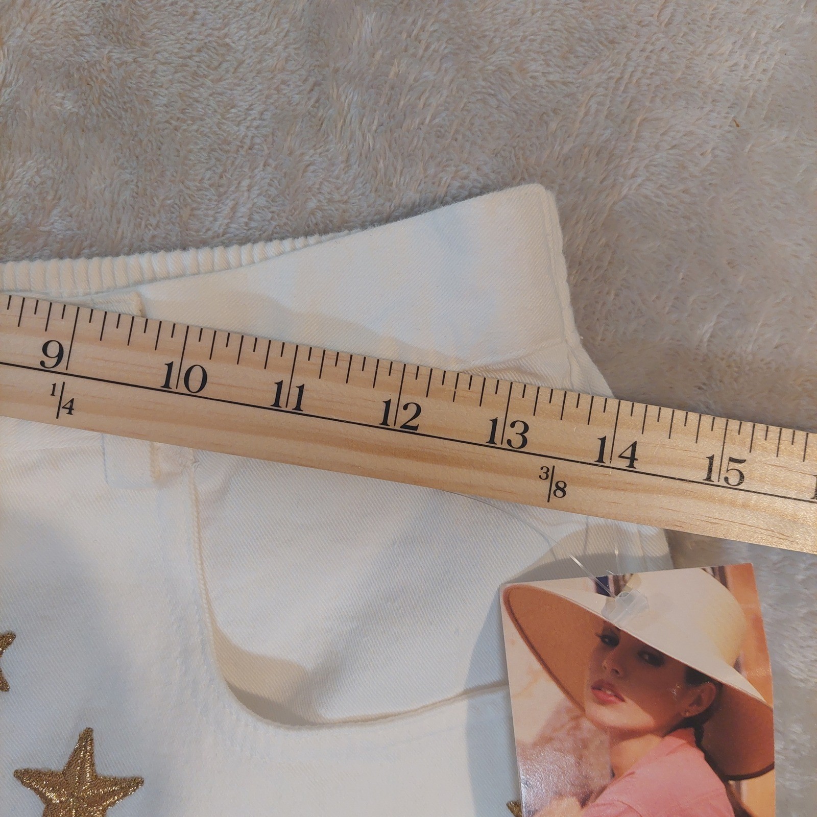 Renata B Nautical Blazer Pant Set Womens 12T White Gold Anchor Star Vintage 80s