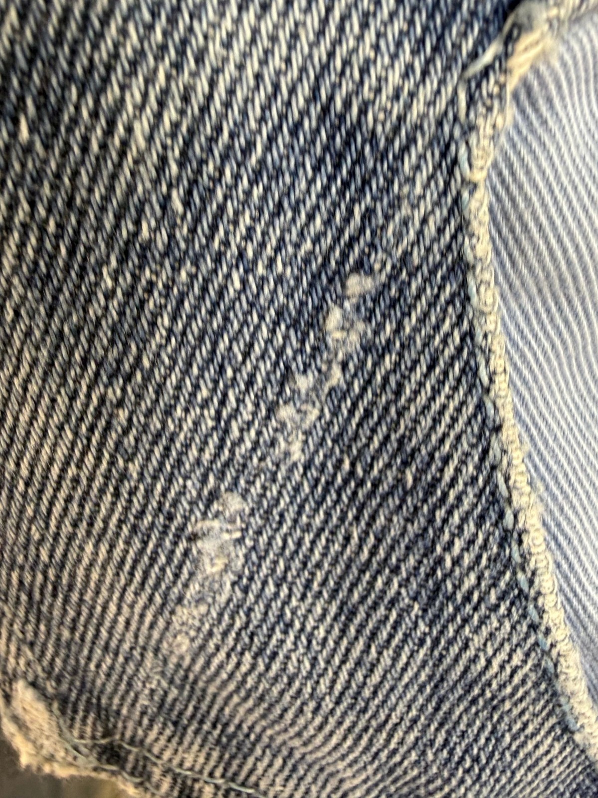 Vintage 1970s Blue Jeans, High Rise, Straight Leg, Best Made Togs Size 0, 25″x33