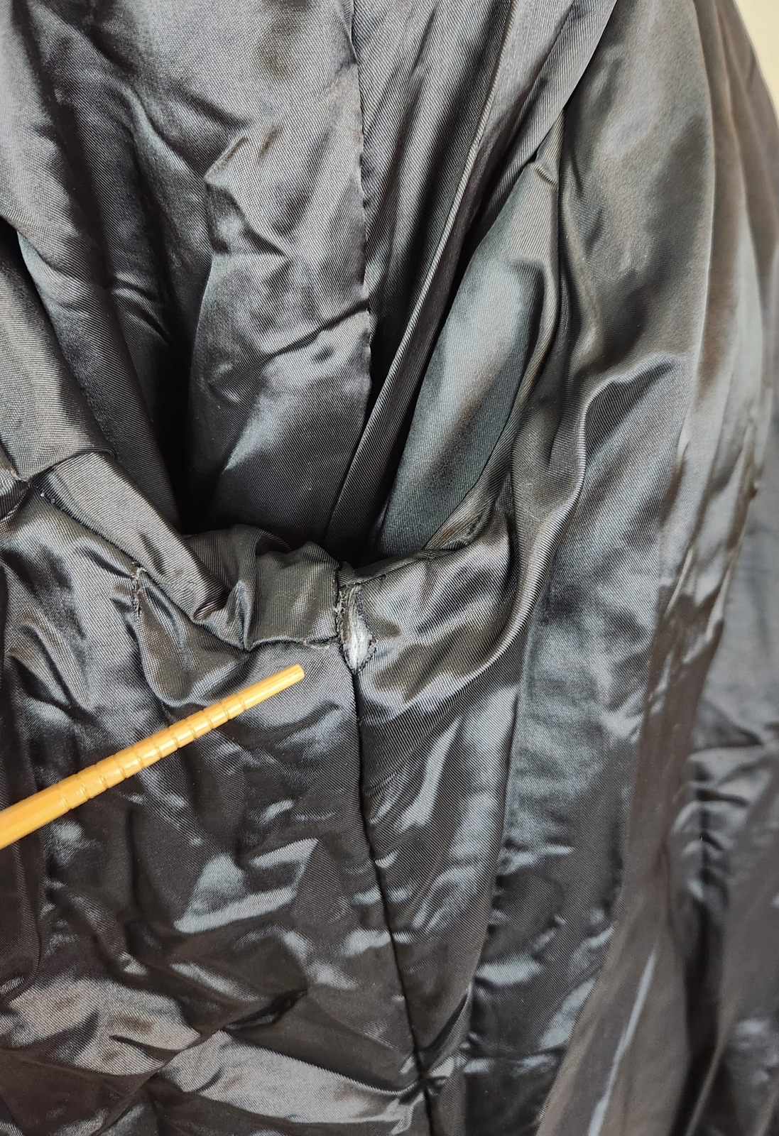 Vintage & Unique PELLE STUDIO Womens Black Leather Coat Jacket w/ Belt size M
