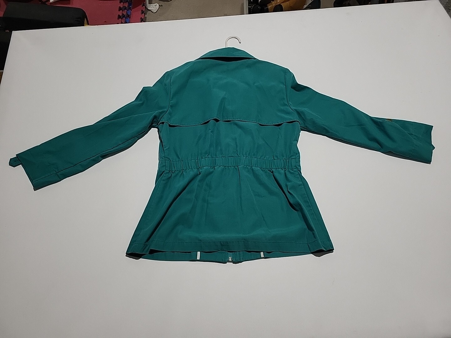 Vintage Orvis Jacket Women’s Medium Green Full Zip Polycot 80’s Casual Outdoors