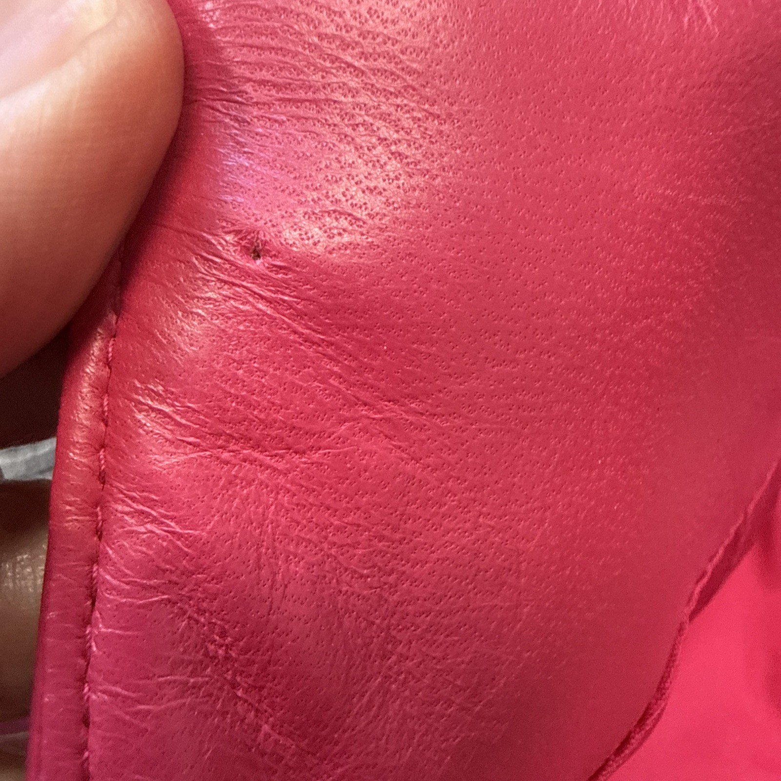 VTG 90’s Vakko Pink Leather Body Con sleeveless Barbie dress size 02