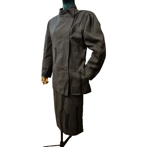 Vuokko RARE Vintage Set Size Xs Wool Grey Scandinavian Design