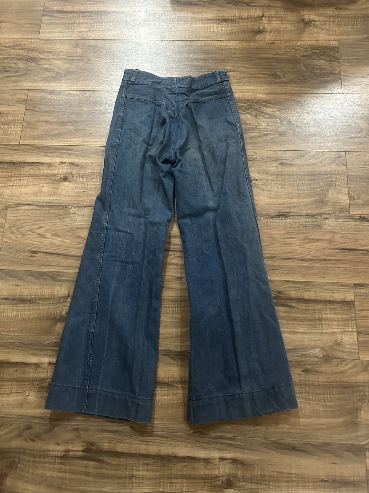 13 Star USN Waves Denim Trousers WWII 1950s Size 25”x29” Military Denim Army USA