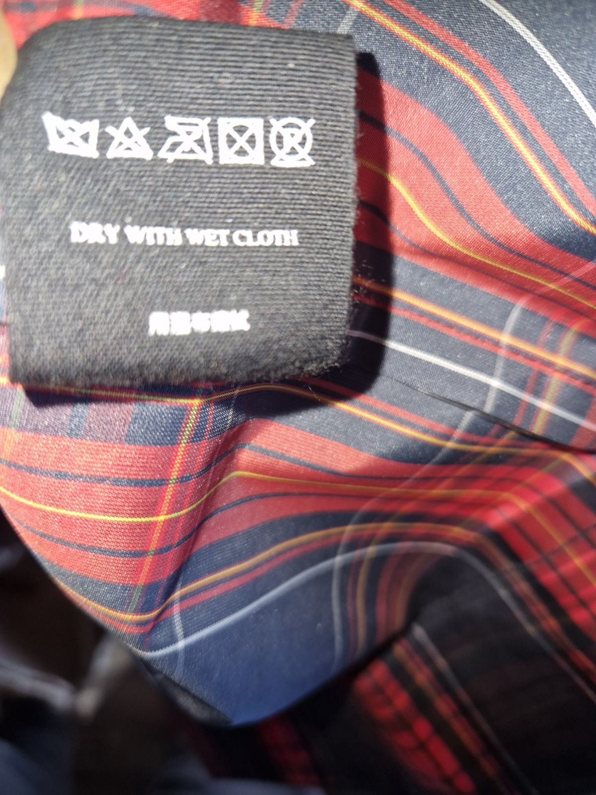 Raincoat-True Vintage-Plaid-Size 40-70s-Recycled Charlotte Eskildsen