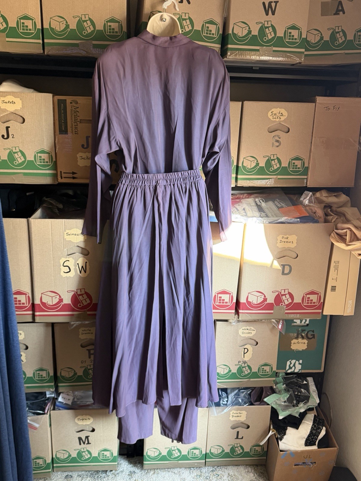 Vintage J. Harris Women’s Three Piece Blouse Pants And Skirt Set. Size Small.