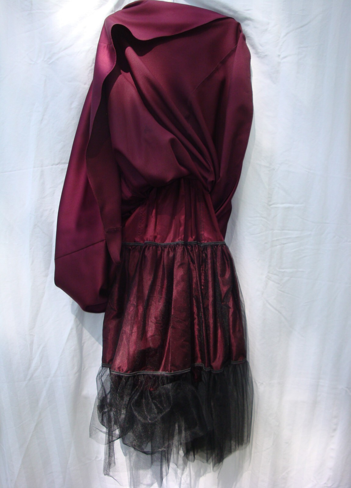 Vintage 1990″s ABS Evening – Allen Schwartz? – Dress Gown Size 6 – Formal Satin