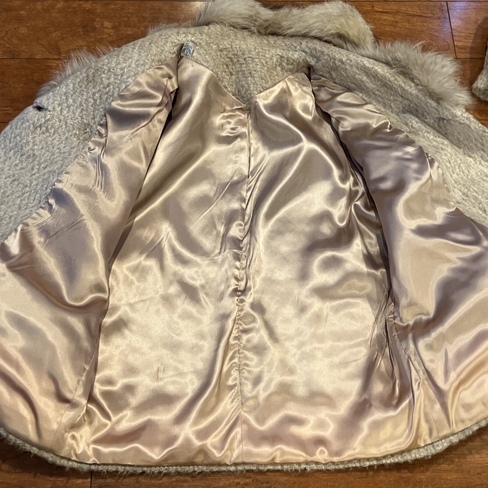 Vintage 1970s International Ladies Garment Workers Union 3pc Women’s Fur Suit