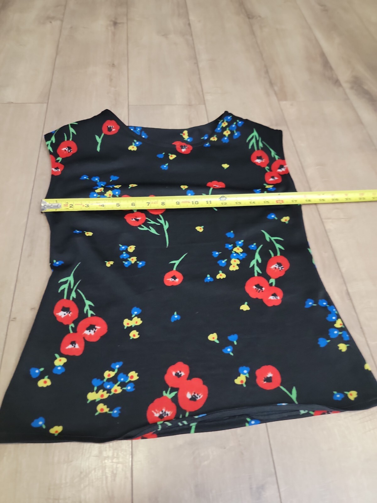Vintage ’70s Mod GoGo Hippie Poppyseeds Floral Belle Bottoms Pants Suit