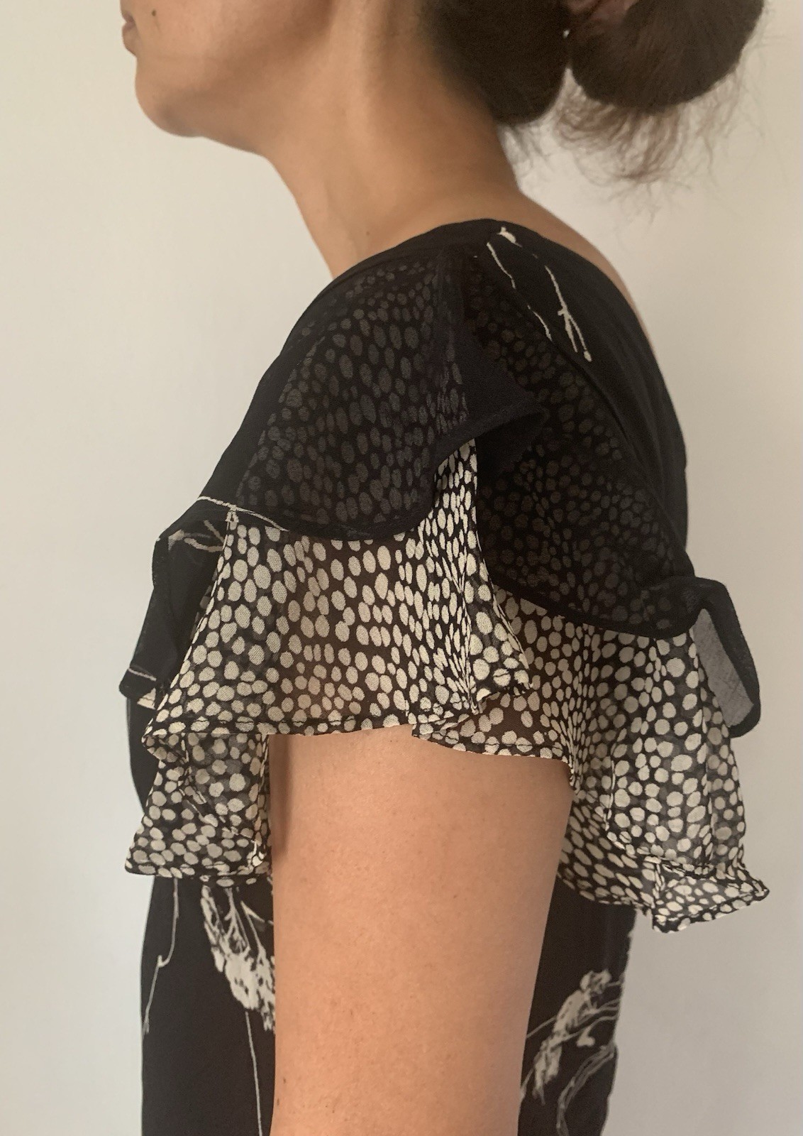 Vintage Phool Ruffle Dress