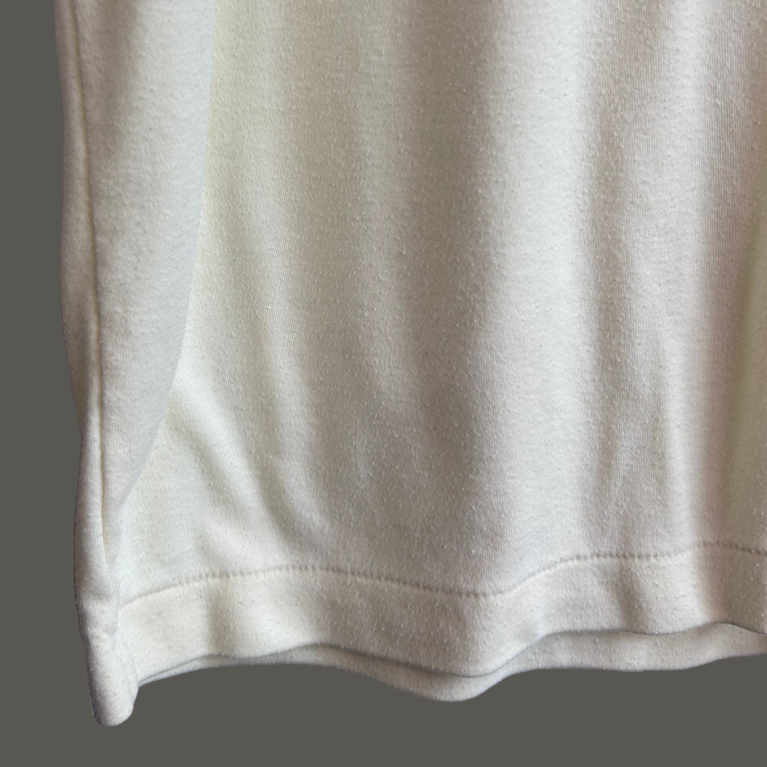 Vintage 1980s Allison Smith Mock Neck Short Sleeve Shirt