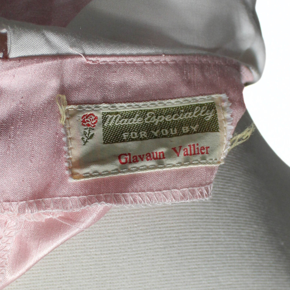 Vintage 1960s Kawaii Peter Pan Collar Lolita Style Midi Cottagecore Pink Dress