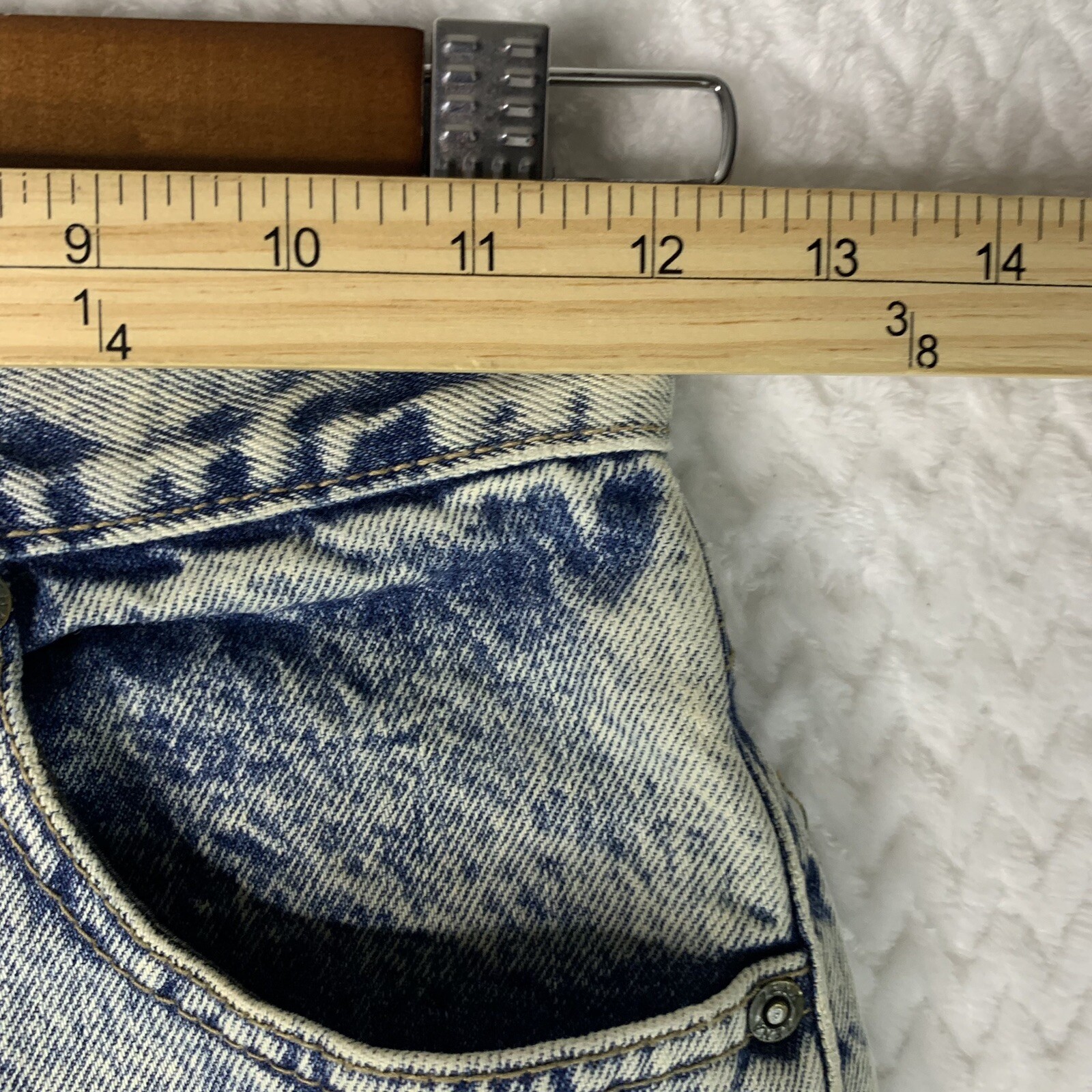 Vintage Zena Jeans Women’s High Waist Mom Jeans Size 3 Acid Wash Made In USA
