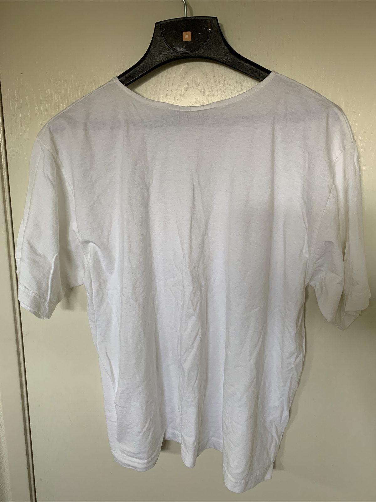W.I.P. Made In Greece Vintage 1970’s White T Shirt Womens Size Large