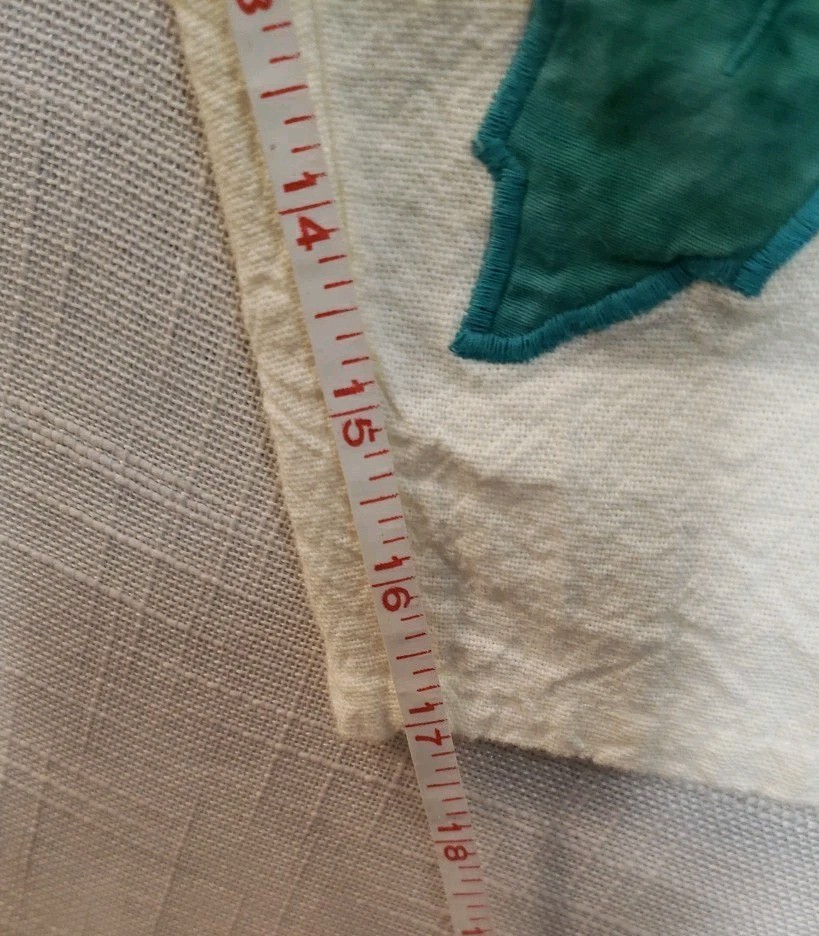 Vintage Alfredo’s Wife Muslin Capri Pants With Pink And Green Rose Buds