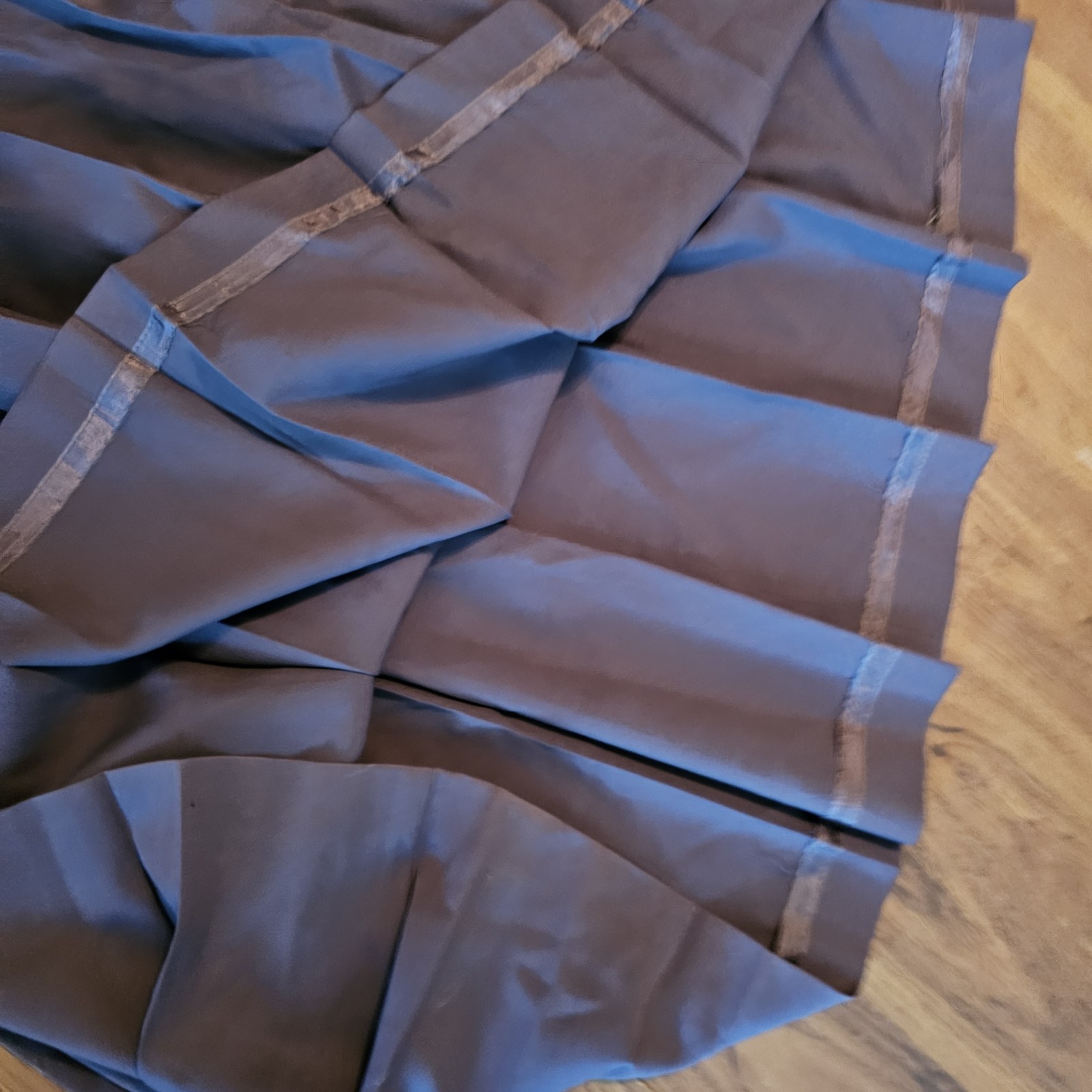 VTG Long Maxi Skirt Pleated Wool Brown Women’s 12 Stanley Blacker Cottage Core