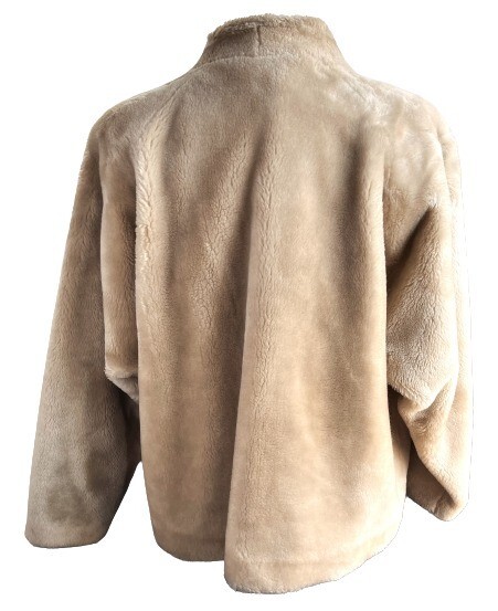 Borgana Deluxe Faux Fur Short Coat Circa 1950 Vintage Coat L-XL