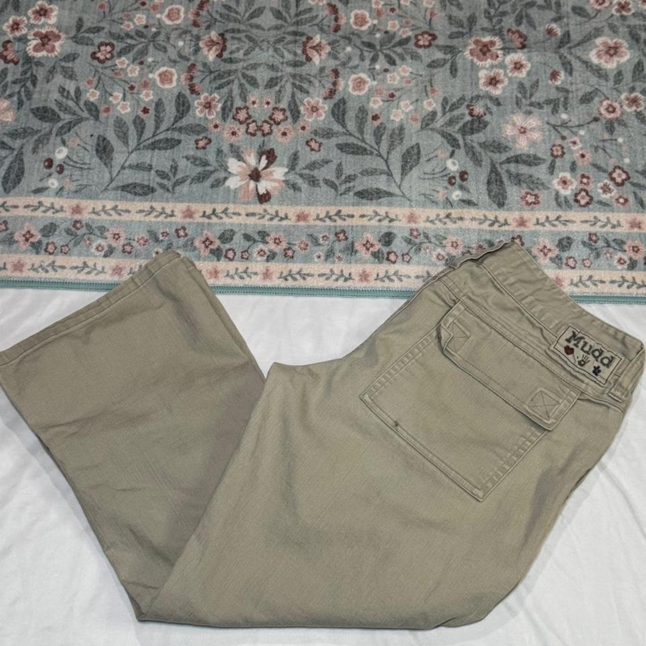 Vintage Y2K Mudd Khaki Capris / Cropped Pants – size 9