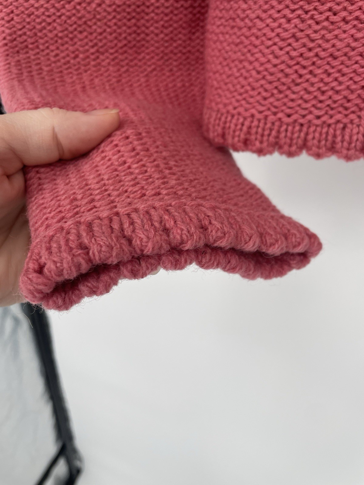 Vintage 80s Stapf Tyrol Pink Alpine Austria Knit Wool Fraulein Sweater Cardigan