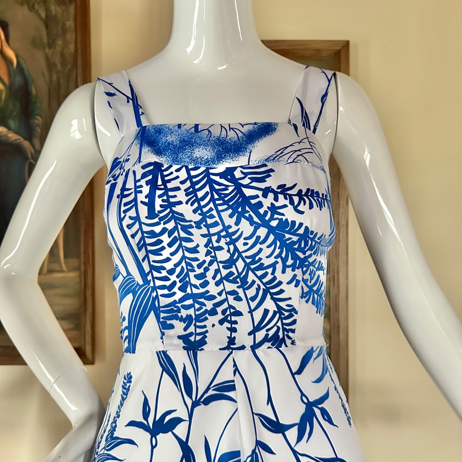 Vintage 1970s Hawaiian Dress Fit & Flare Maxi Sundress Hawaii Nei Floral Vacay S