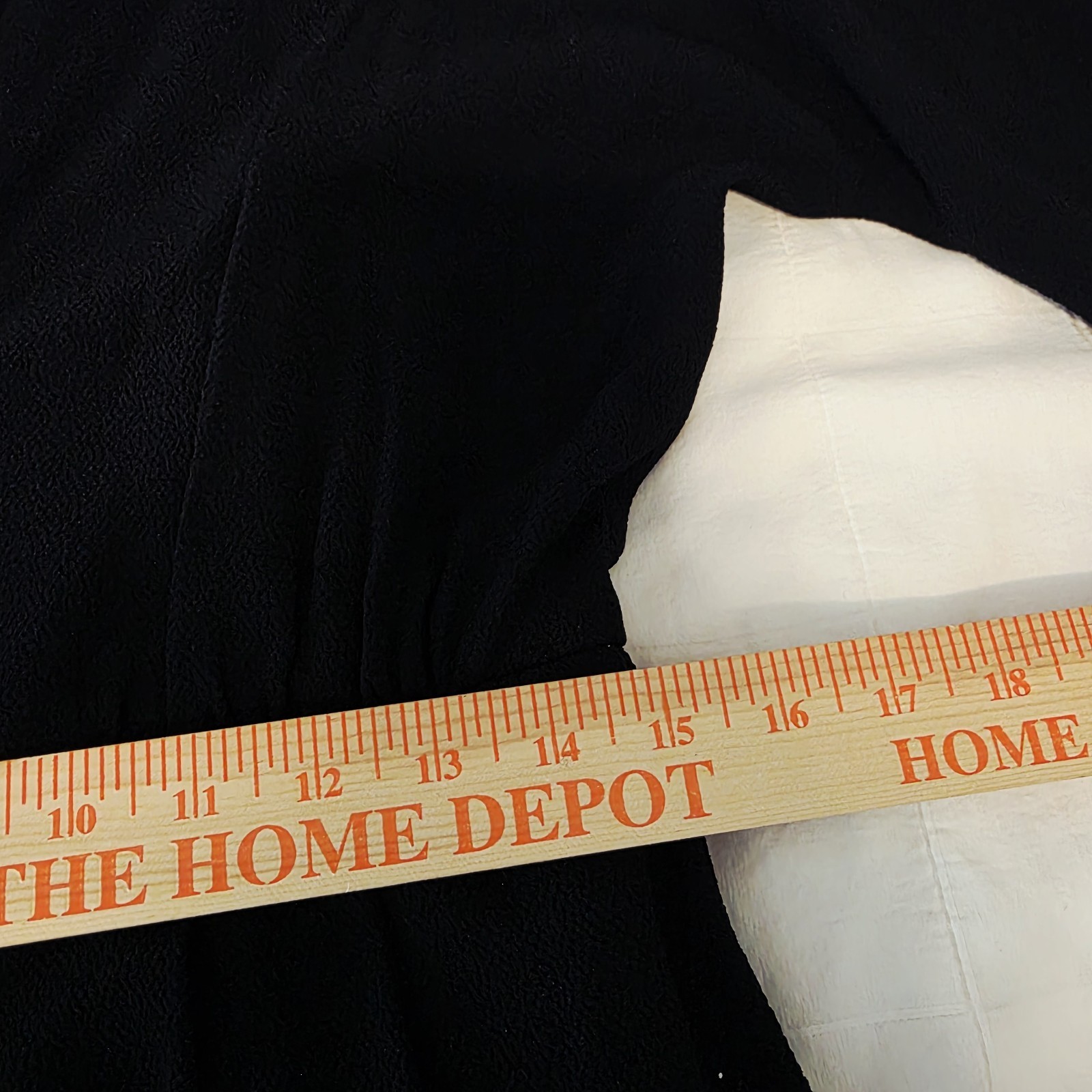 VTG Caroline Roehm Dark Navy Jumpsuit Lined Deep V Wide Leg Long Sleeve 29 Waist