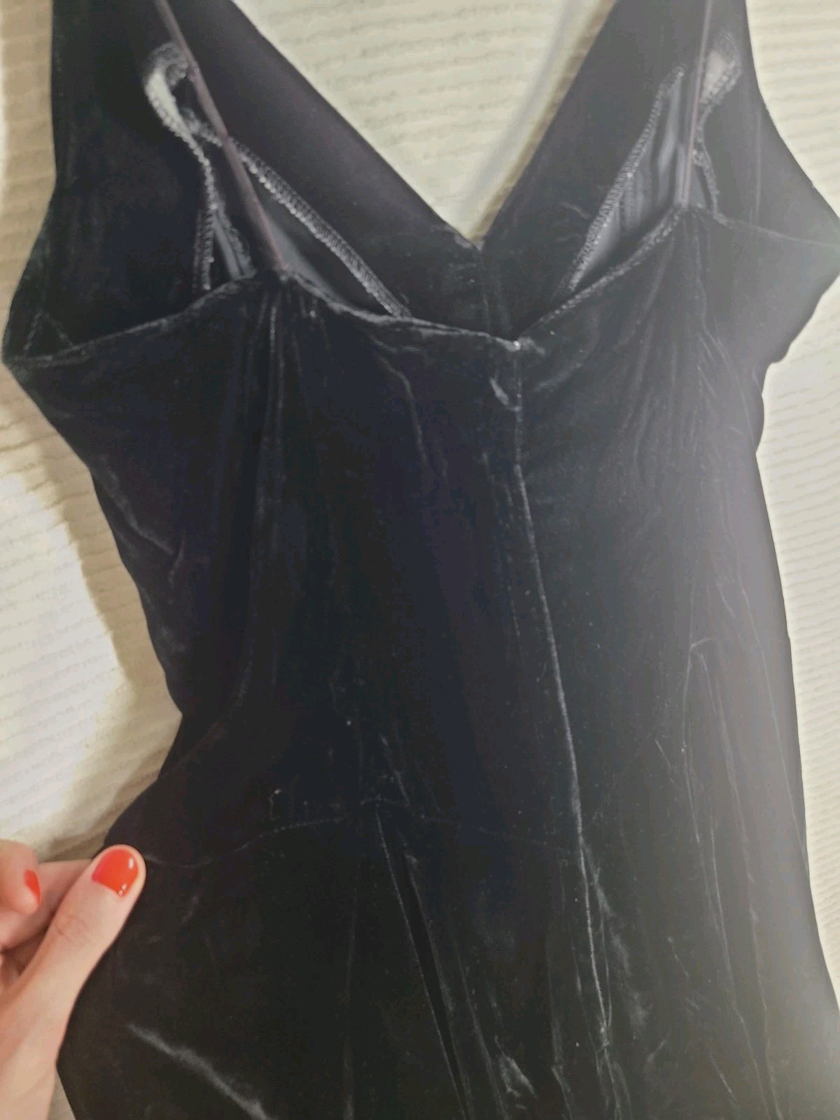 Vintage 70s Velvet Party Dress Princess Seam Circle Skirt Sylvia Stevens Disco
