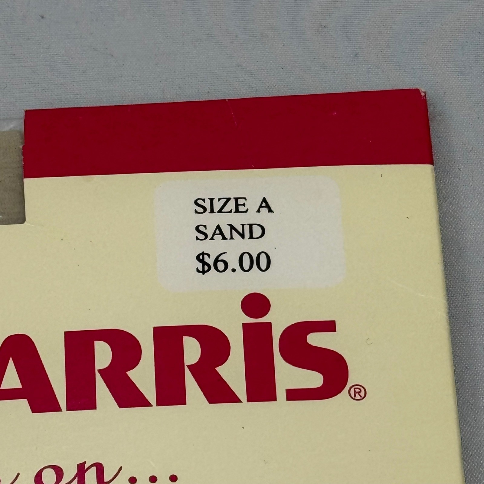 Paul Harris WearWithAll Sheer Hosiery Women Size A Sand Vintage Made in USA NIP