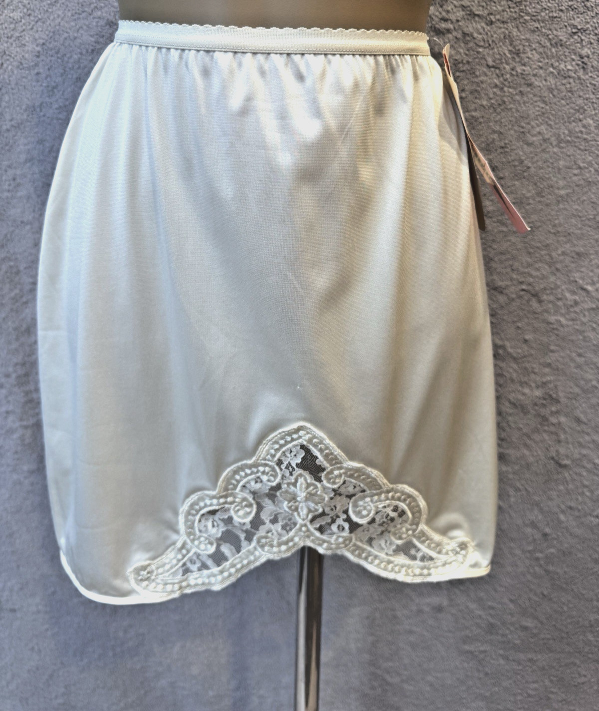 VTG Shadowline Cami Camisole Sz 34 & Half Slip Set Lingerie w/Tags, Lace, 90’s