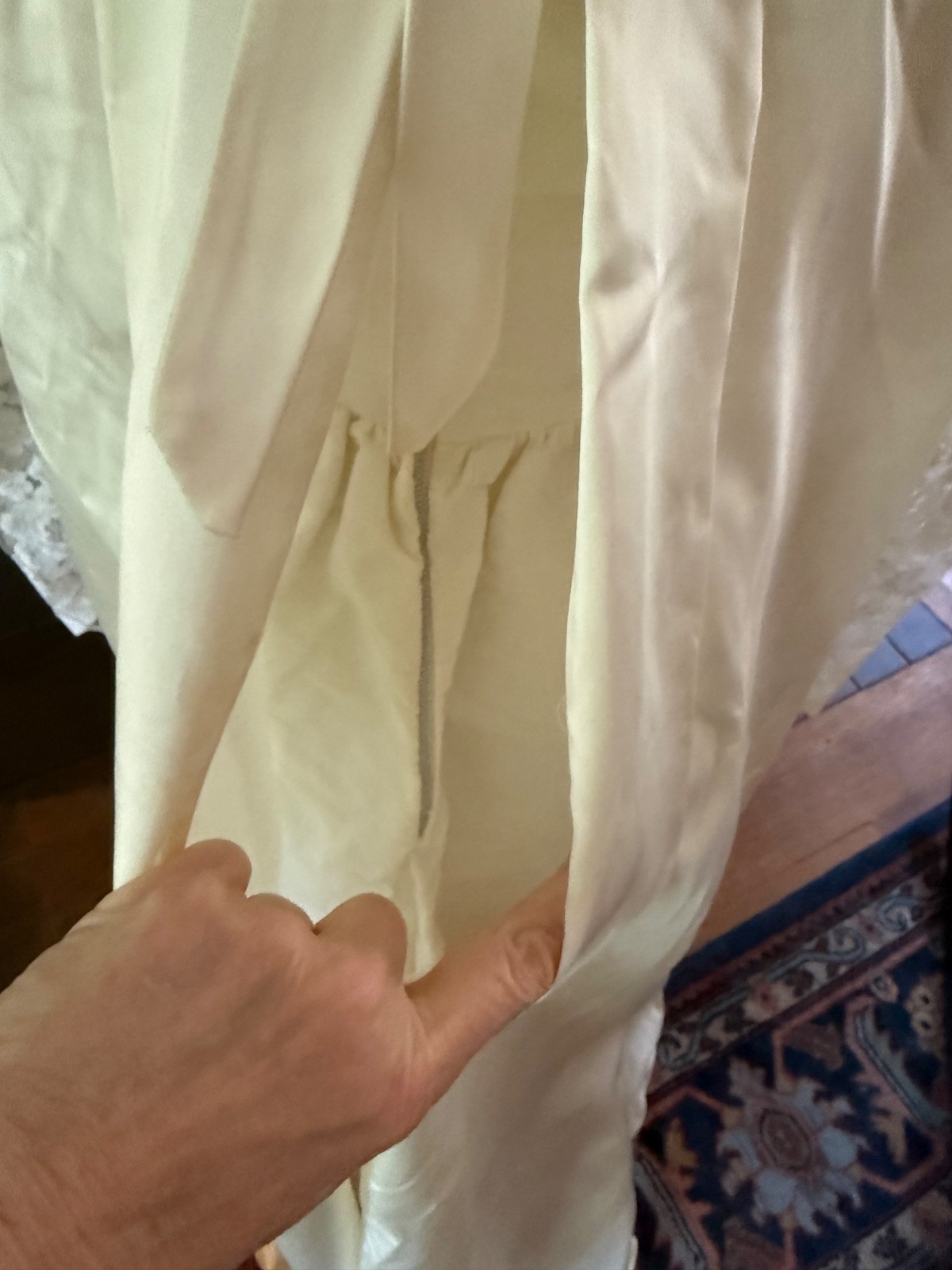 Vintage 1970’s Cottagecore Victorian Revival Wedding Gown / Dress XS / SM