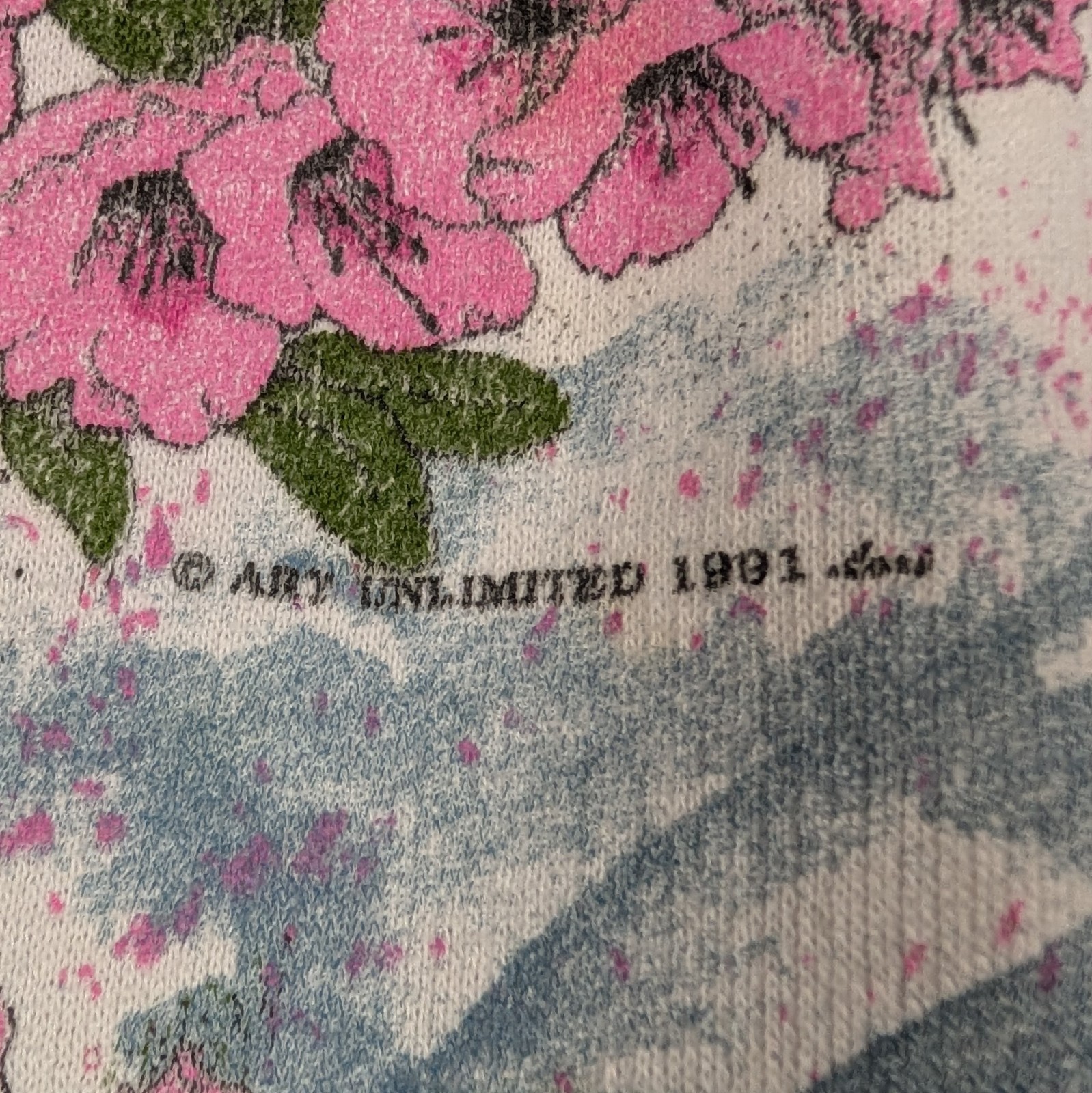 Vintage 90s Art Unlimited Hummingbird Sweatshirt Womens Size M/L Cute Cottage