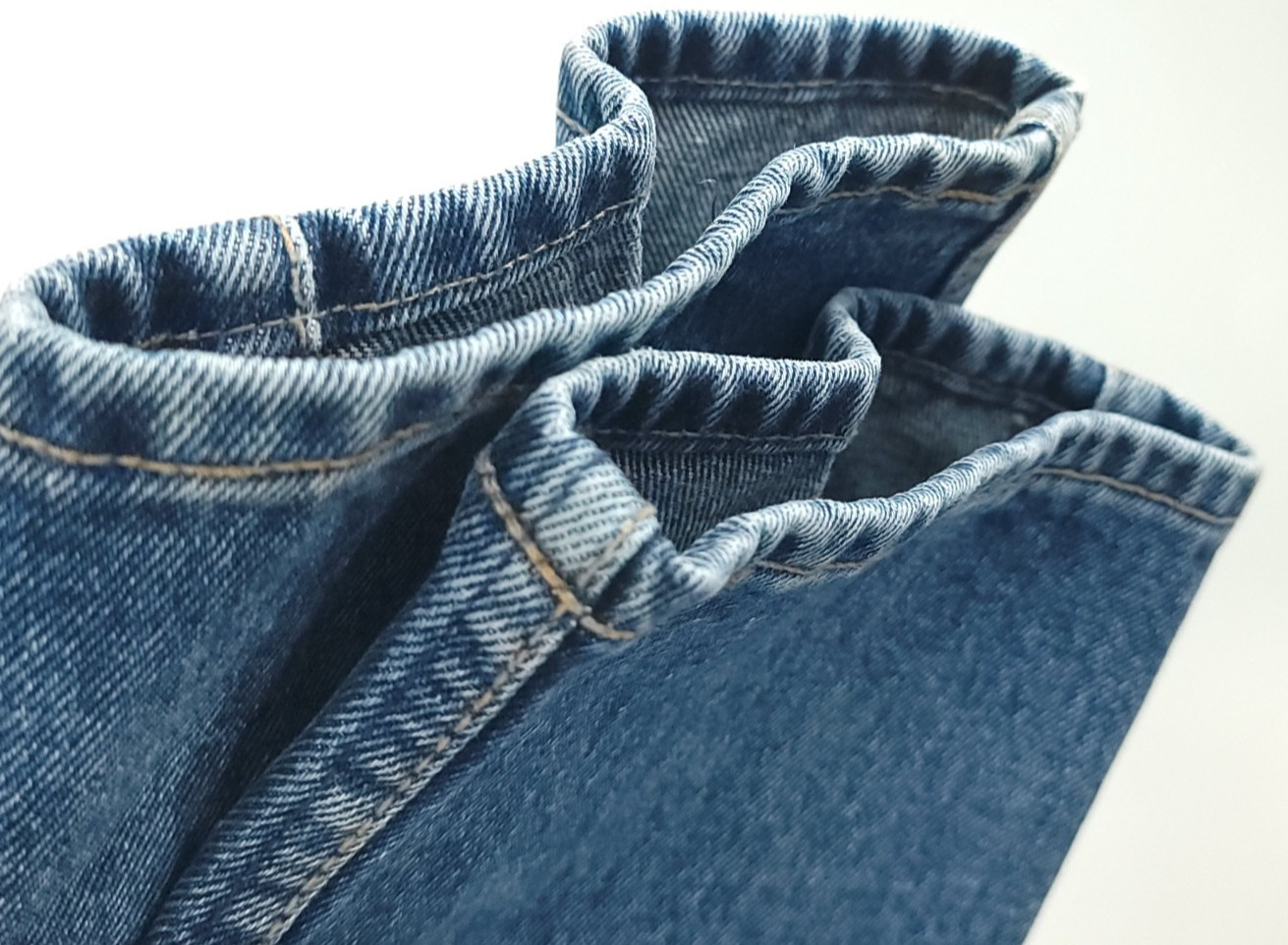 Vtg Lawman Western Jeans Junior’s 15 Blue Denim Distressed Faded Embellished