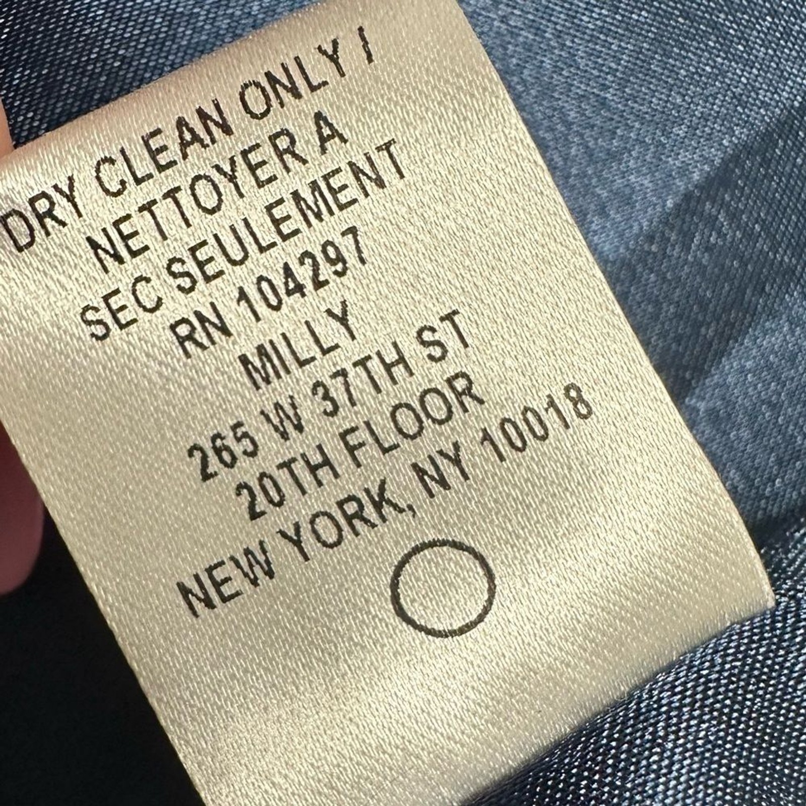 Milly of New York Silk Blend Colorful Block Pattern Trench Coat/Dress Size 4