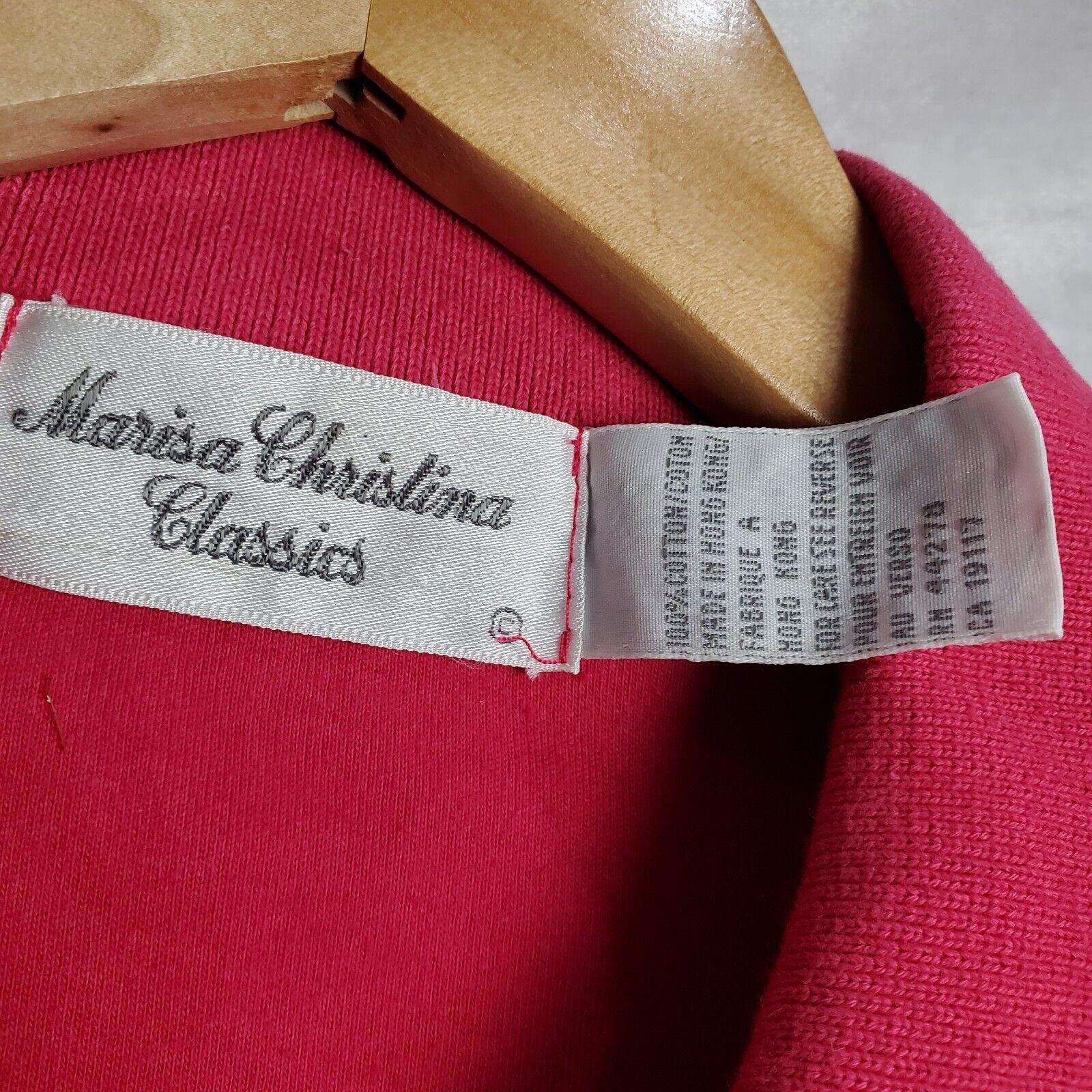 Marissa Christina Vintage Blouse Size Large Pink Floral 90s Boho Cottage Preppy