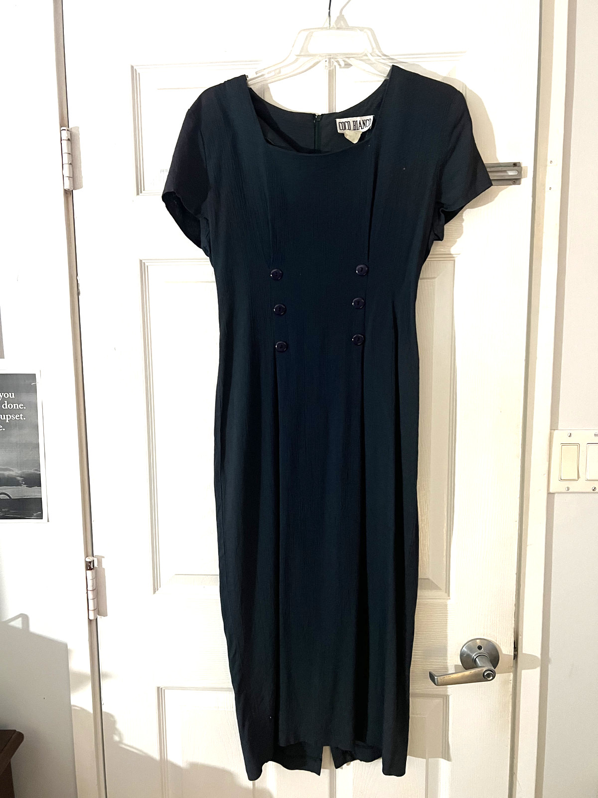 Vintage Coco Bianco Dress with Buttons – Juniors 5/6